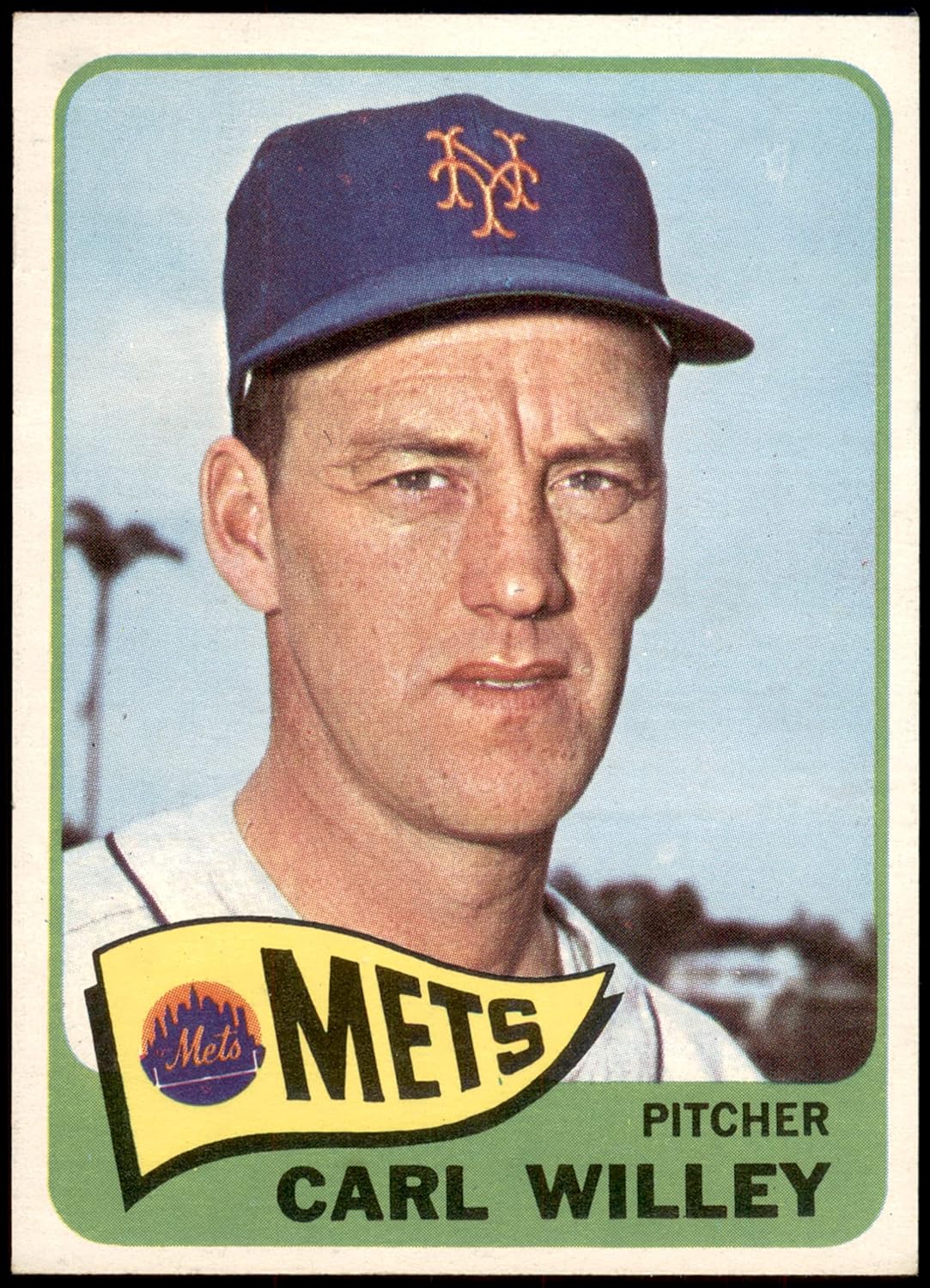 1965 Topps 401 Carlton Willey New York Mets (Baseball