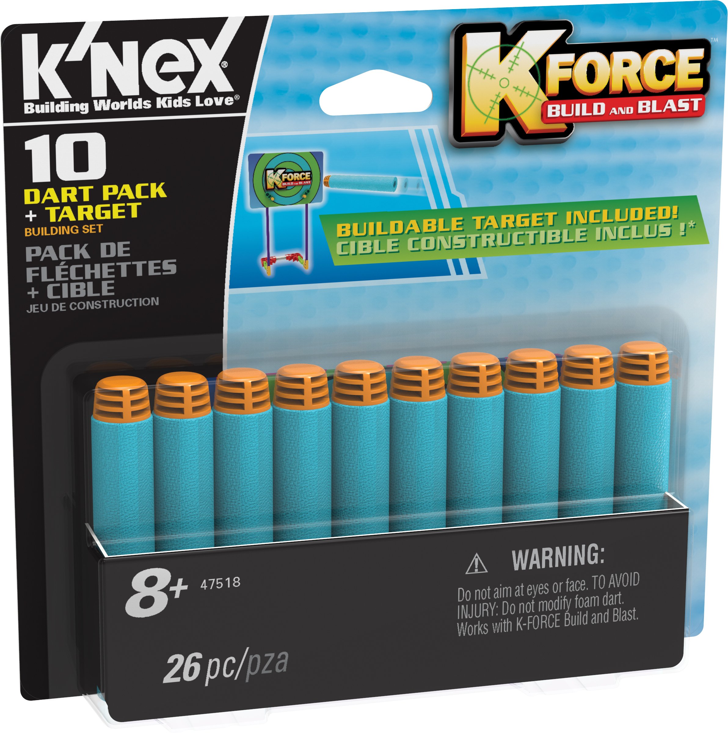K'Nex K Nex K-Force Dart & 10 Mermi Seti Knex 47518