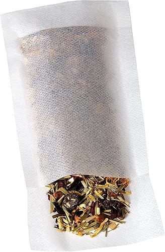 Miniatura 7 de T-Sac Bolsas de filtro de té, infusor de té desechable, tamaño número 2, capacidad de 2 a 4 tazas, juego de 200