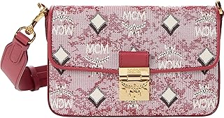 red mcm bolsa medium