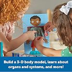 Learning Resources Skill Builders! Ensemble d'activités du corps humain,17 Pièces, âges 4+, Préscolaire Learning Activités, Science préscolaire, Livre d'activités préscolaires,Pièces du corps humain pour enfants