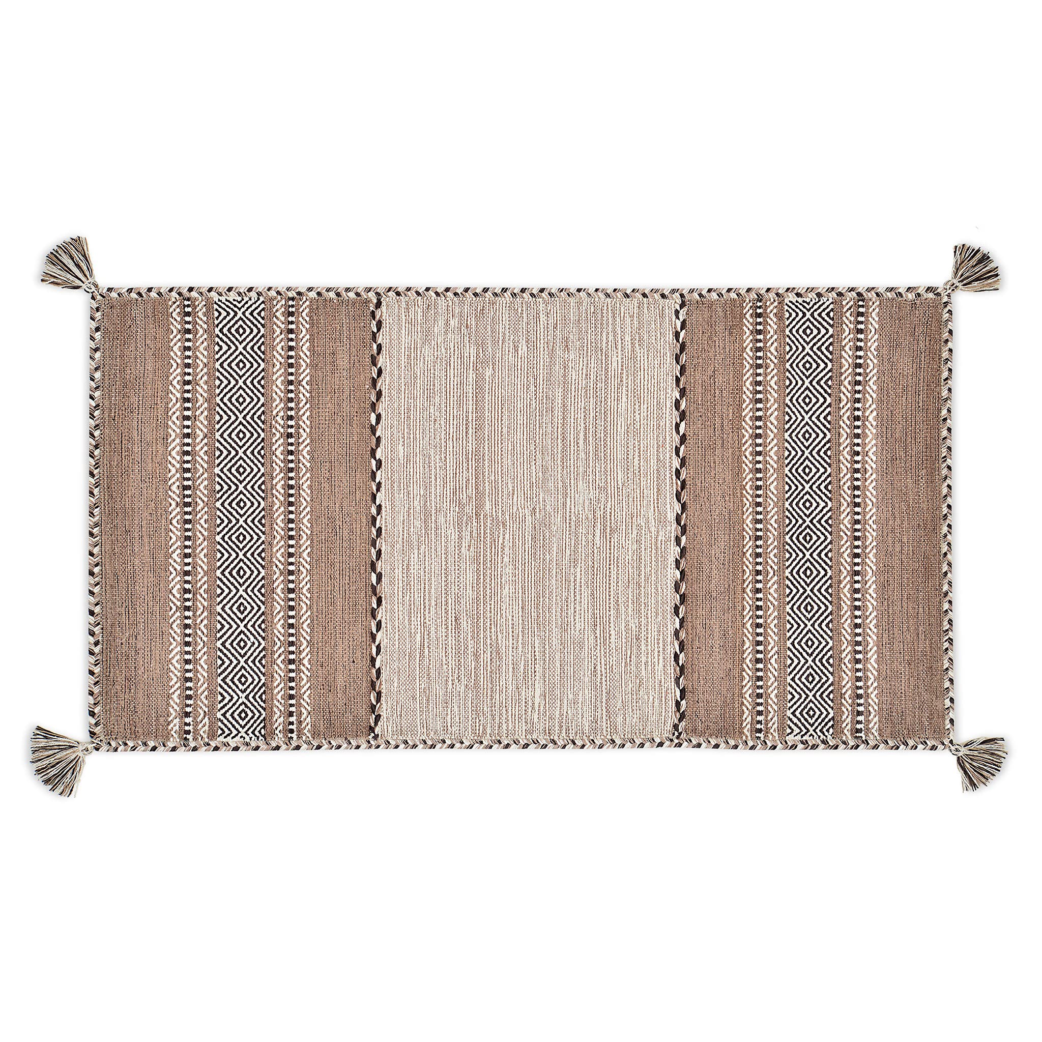 Tapis Madani ivoire 80x150 cm la solution pour sols froids