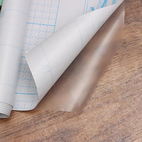 Heroad Papel de contacto transparente autoadhesivo para armarios de cocina, película protectora multiusos, forro de gabinete extraíble para
