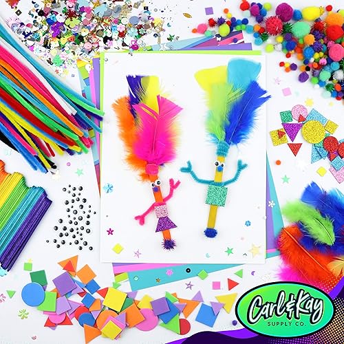 Miniatura 2 de Kit de suministros de artes y manualidades para niños  Niños y niñas de 4 5 6 7 8 años  Materiales de actividad para juegos de arte para niños