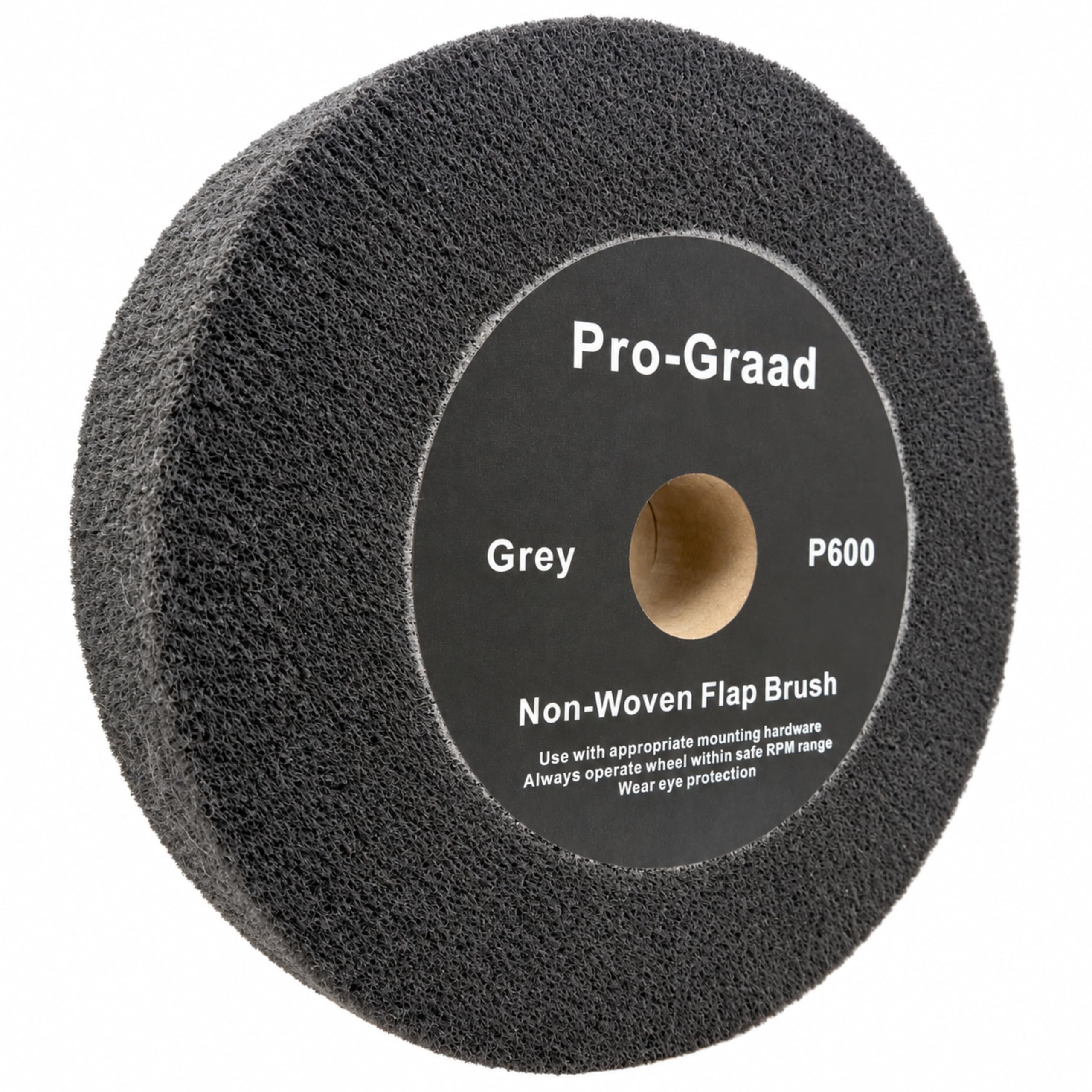 Red Bench Grinder Flap Brush - 320 Grit -12 Red Bench Grinder Flap Brush - 320 Grit -12