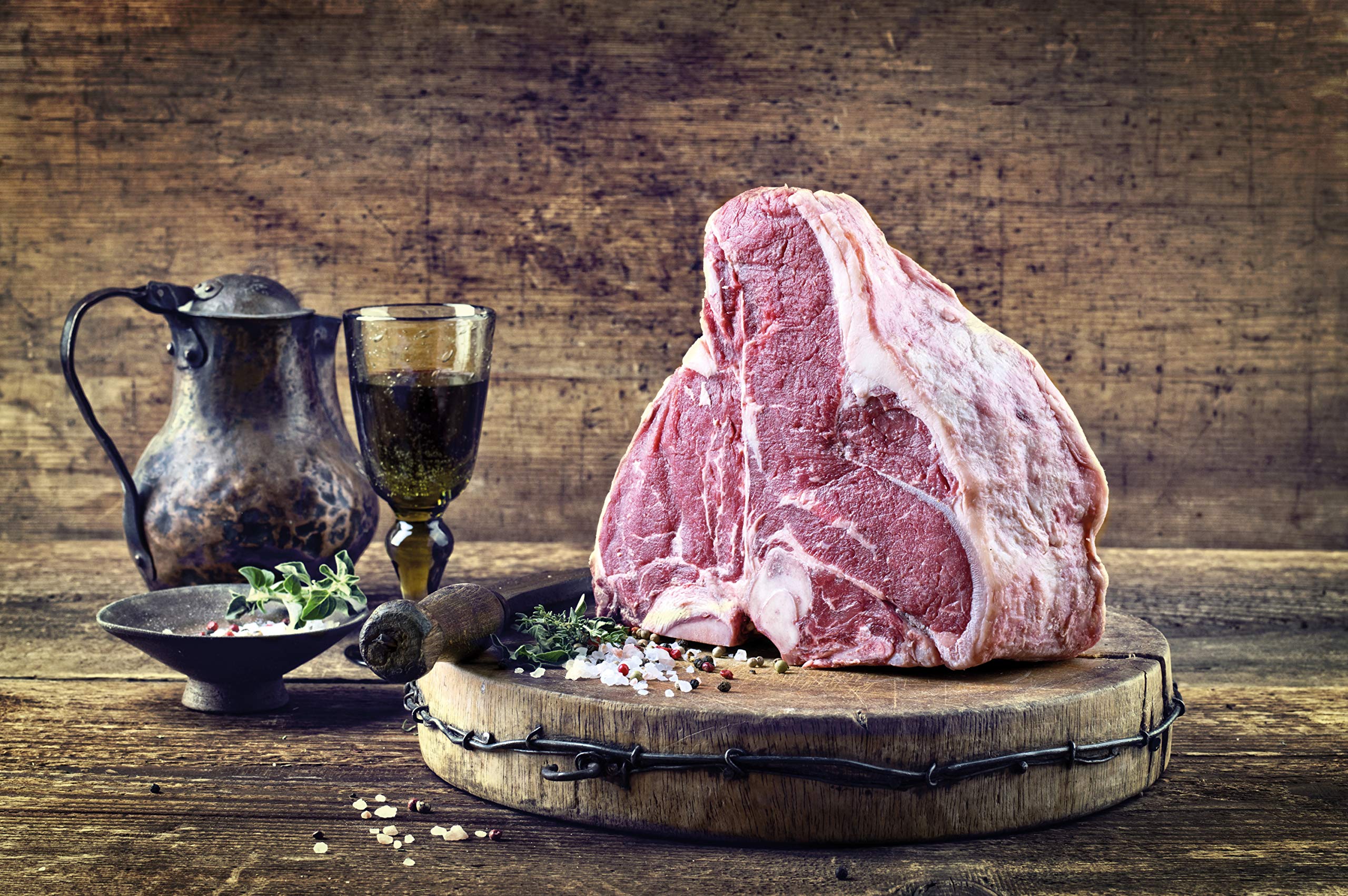 CASO Dry-Aged Cooler - hochwertiger Reifeschrank mit Kompressortechnik, zur Lagerung und Reife von hochwertigem Fleisch, Luftfeuchtigkeit im Inneren einstellbar von 50‐85%