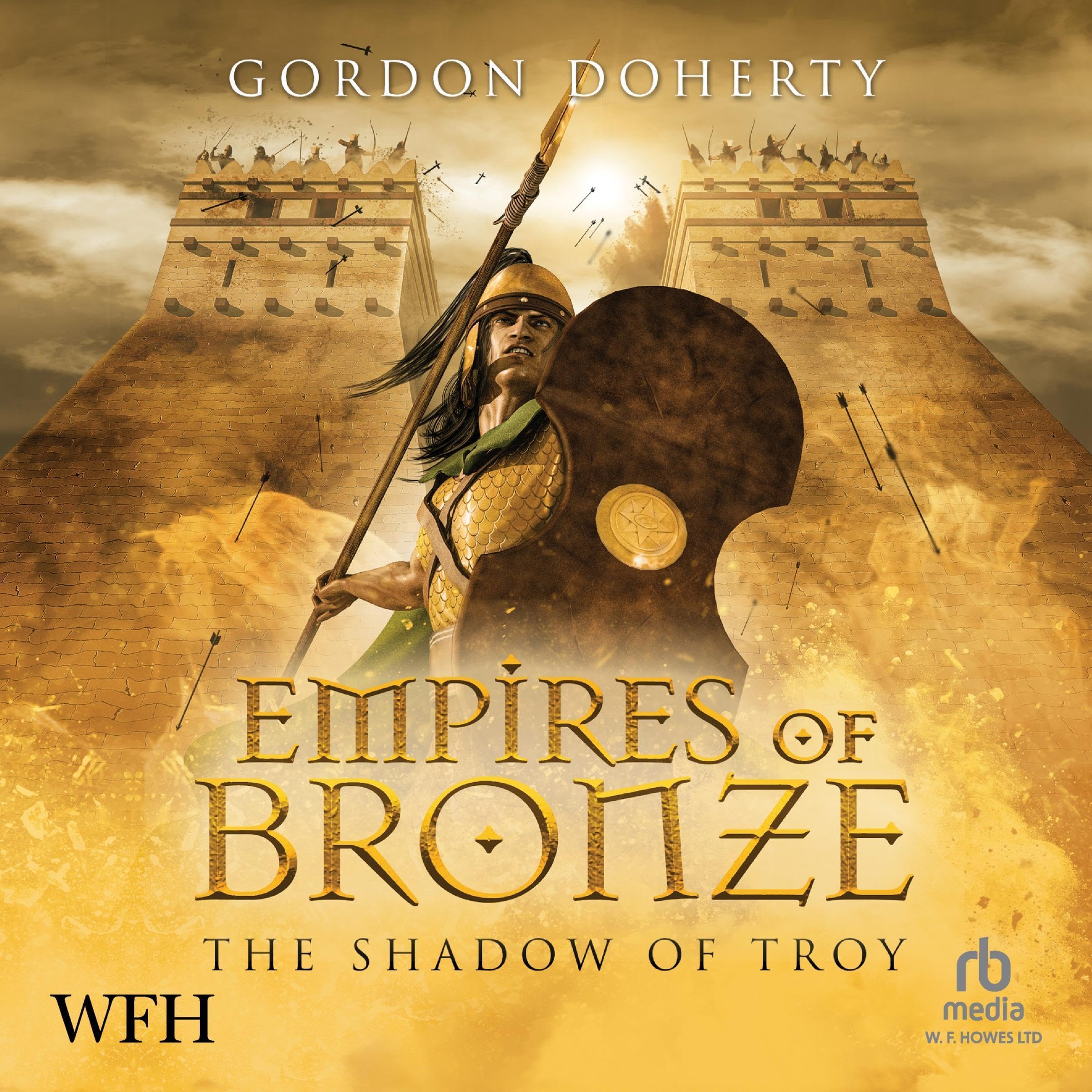 Cover art for Empires of Bronze: The Shadow of Troy