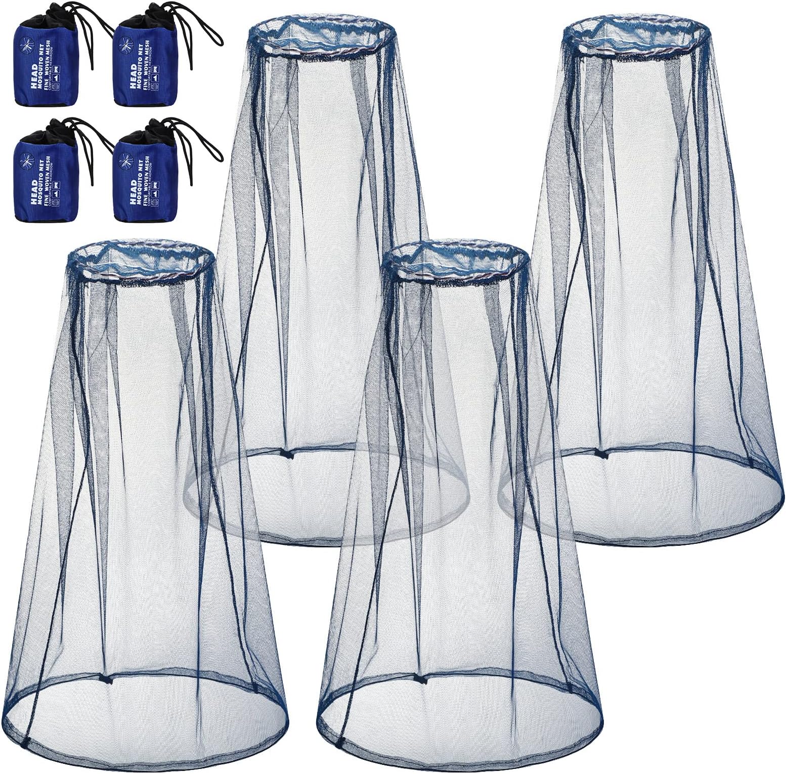 Anvin Mosquito Head Mesh Nets Gnat Face Netting for No See