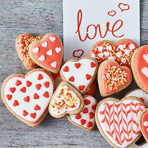 Miniatura 7 de Juego de 5 cortadores de galletas con forma de corazón para el día de San Valentín, moldes de acero inoxidable para aniversario, novia, compromiso y