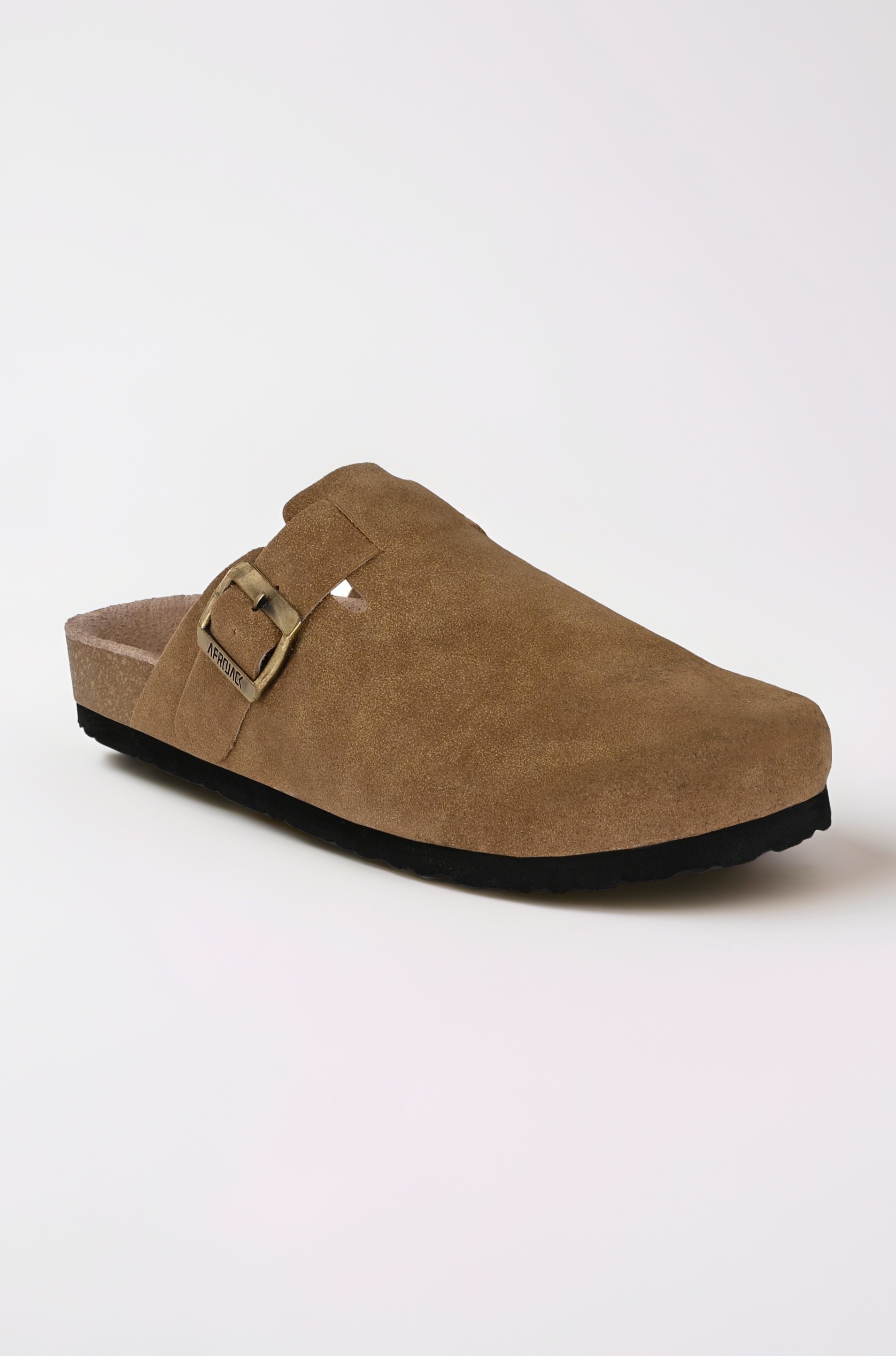 Men's Leather Sandals Lightweight With EVA Sole