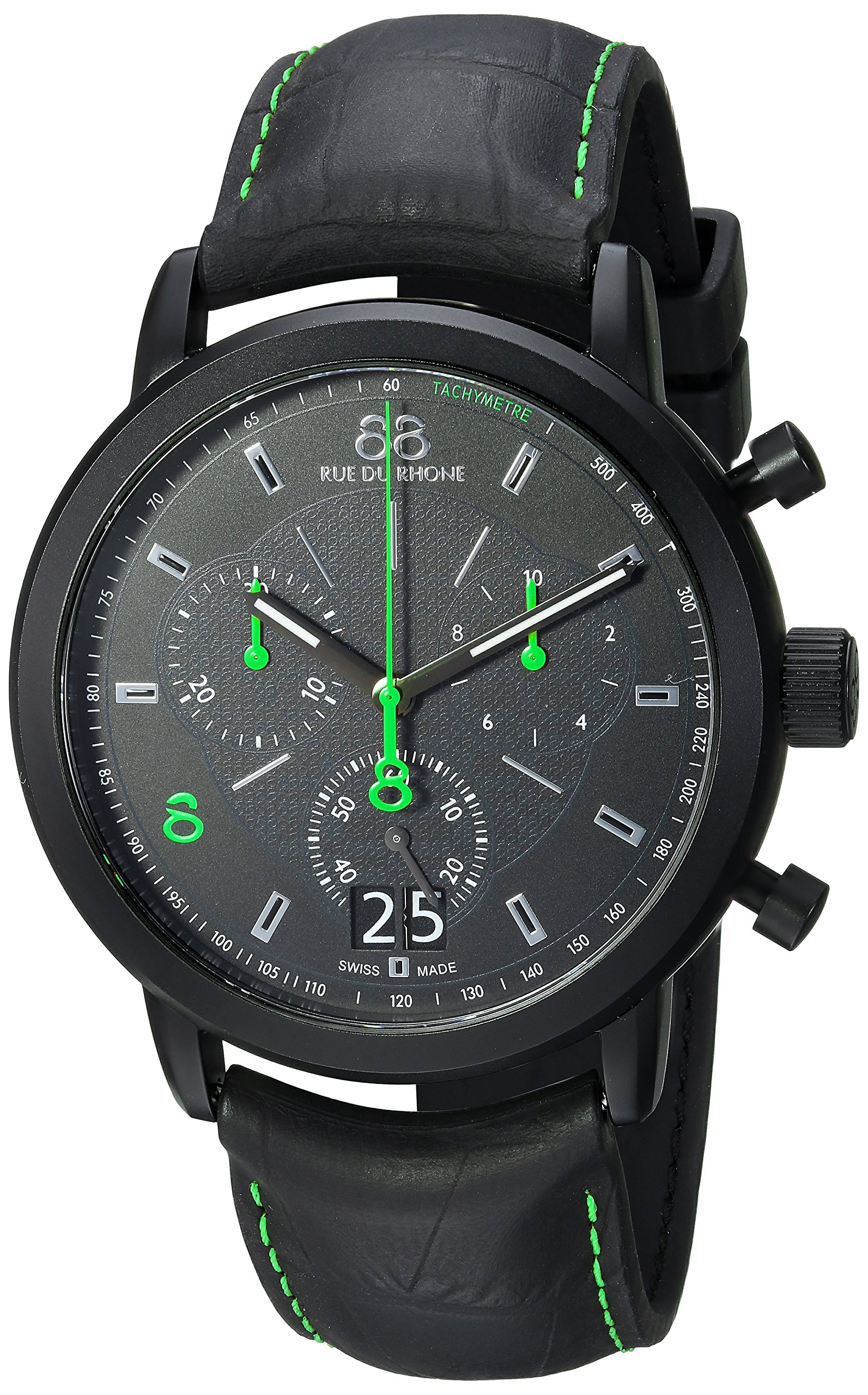 88 Rue Du Rhone Mens 87wa144501 Double Origin Analog