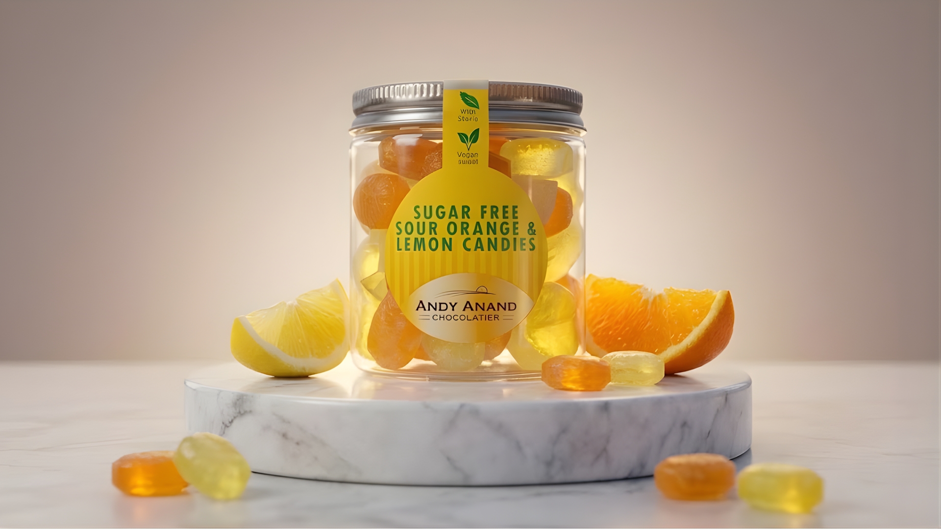 Amazon.com : Andy Anand Chocolatier Sugar Free Hard Candy Orange