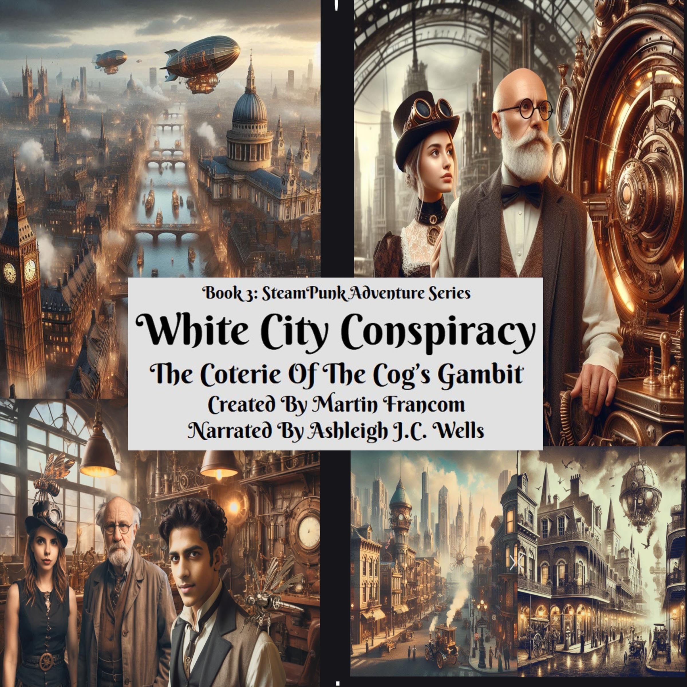 Cover art for White City Conspiracy: The Coterie of the Cog's Gambit