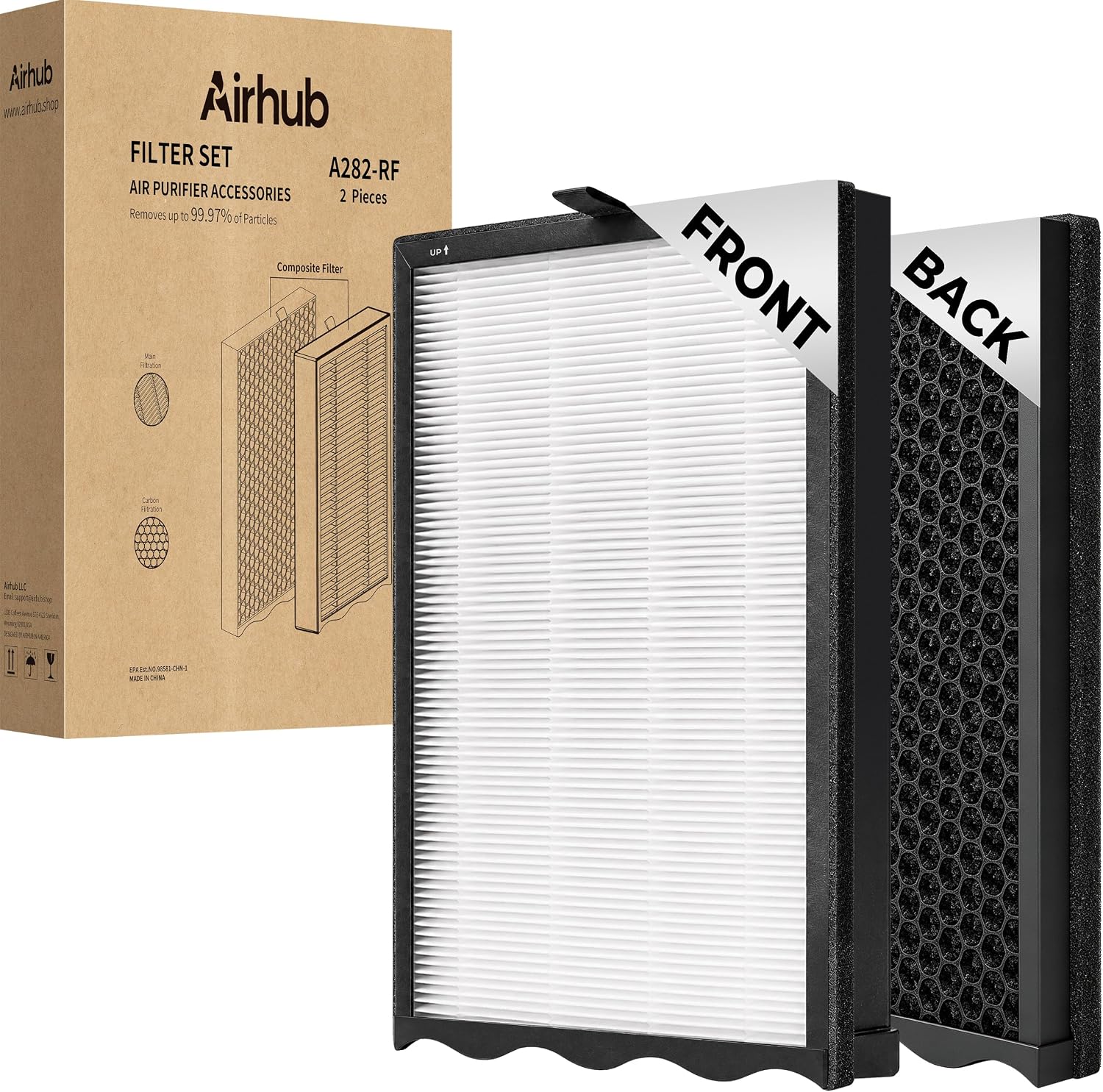 A282 Air Purifier Genuine Replacement Filter, 2-Pack