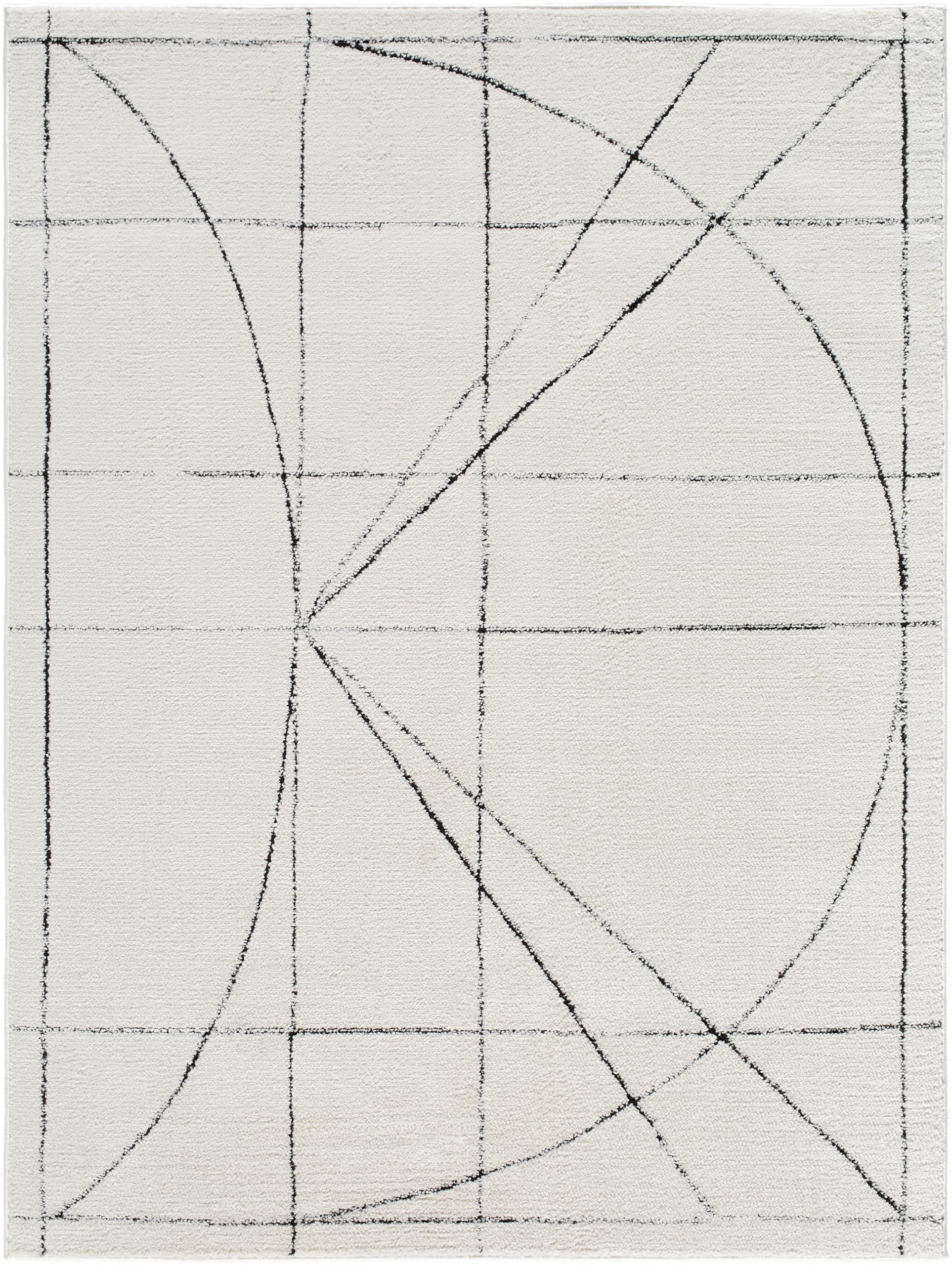 Livabliss ROMAINE Runner Rug - 80 x 220 cm - Black - 100% Polyester - High Pile - Galey Alix x Livabliss