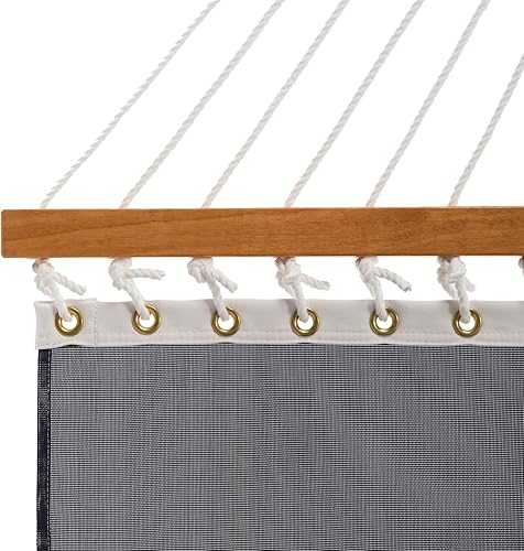 Miniatura 4 de Original Pawleys Island Large Way - Hamaca Sunbrella de secado rápido azul marino con cadenas de extensión gratis y ganchos para árboles, hecha a
