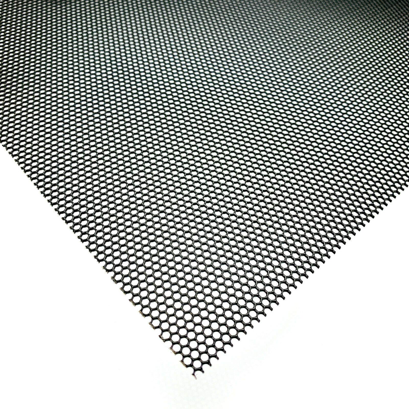 VXHCS Lochblech Edelstahl 0,8mm - 25x25cm Mit 6mm Löchern - Anpassbar Für DIY & Bauprojekte