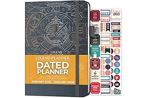 Legend Planner 2024: Productivity & Organization For Success