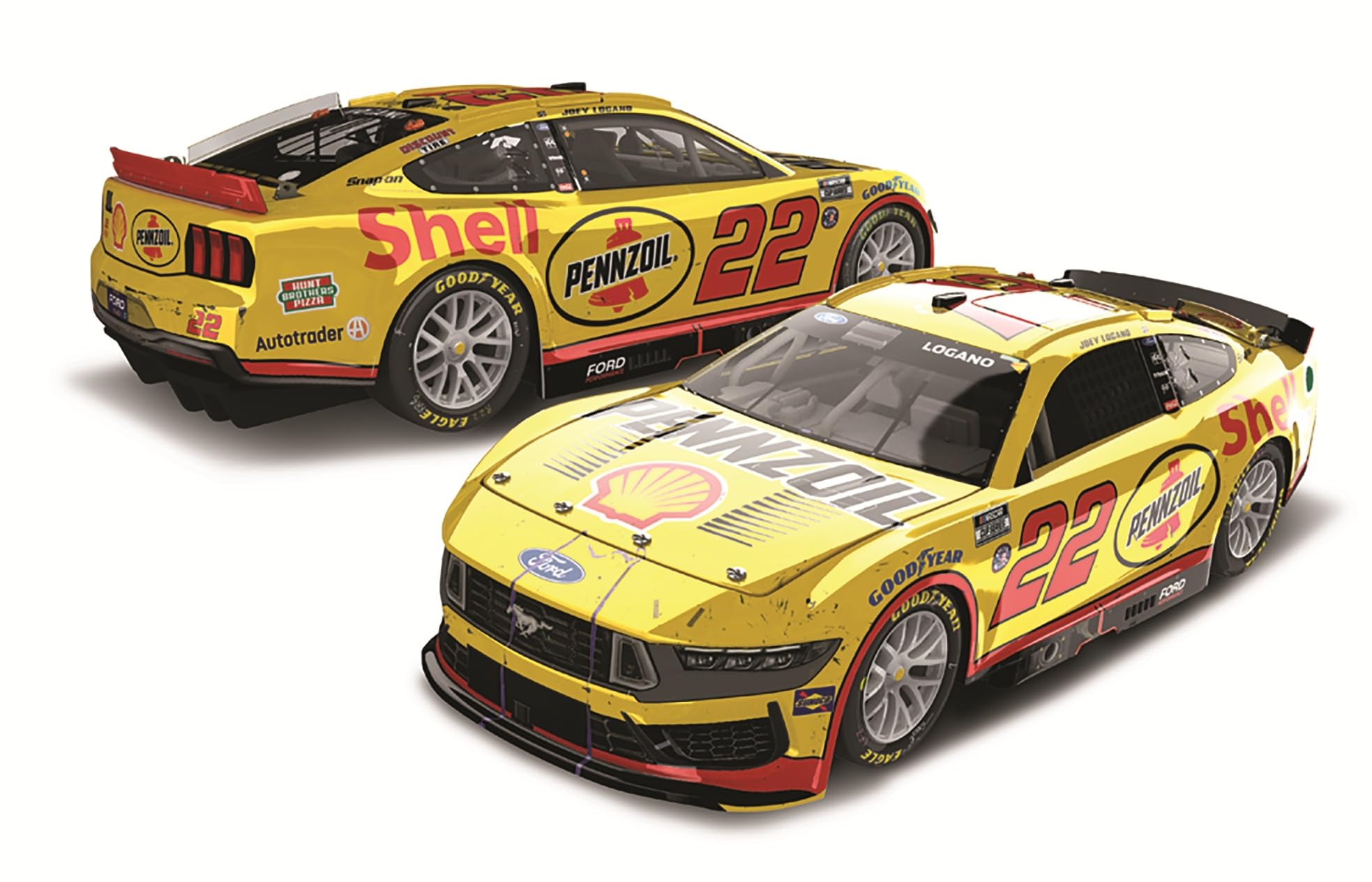 Lionel Racing Joey Logano 2024 Pennzoil - Nashville Win #22 Ford – 1:24 Scale NASCAR Cup Series ARC Diecast