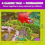 QUOKKA Puzzles 1000 pièces adultes — Ville d'Emeraude — Puzzles adultes avec des tâches secrètes & Histoire audio de Fairy Tale pour la détente profonde pour les amateurs de défi Puzzle