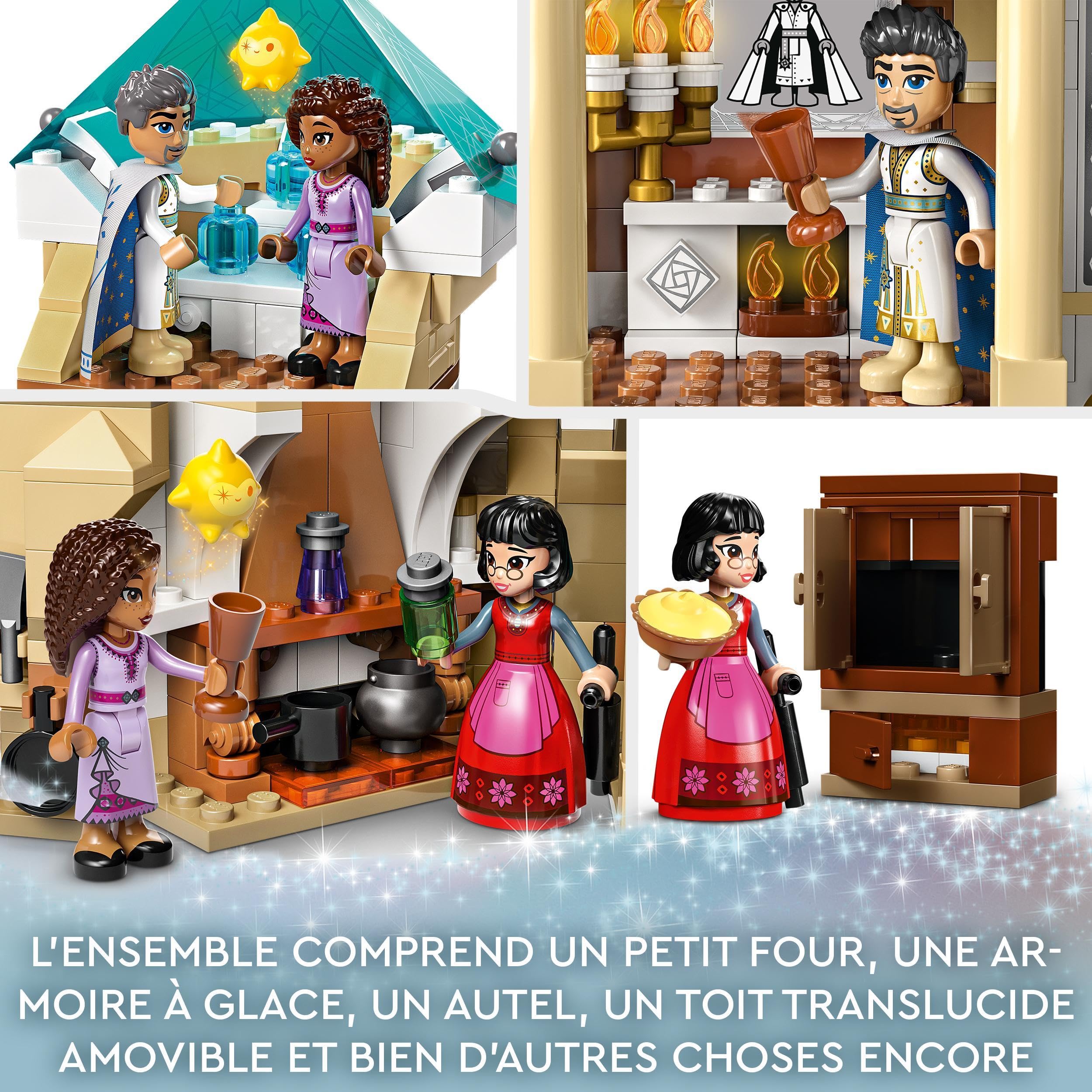 LEGO | Disney Le château du Roi Magnifico - Jouet de Construction 43224