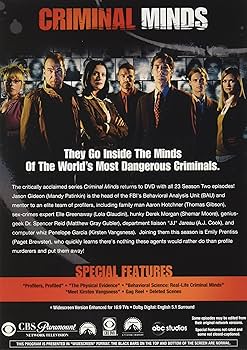 (未使用･未開封品)　Criminal Minds: Complete Second Season [DVD] og8985z Criminal Minds: Season 2 [DVD] - Walmart.com