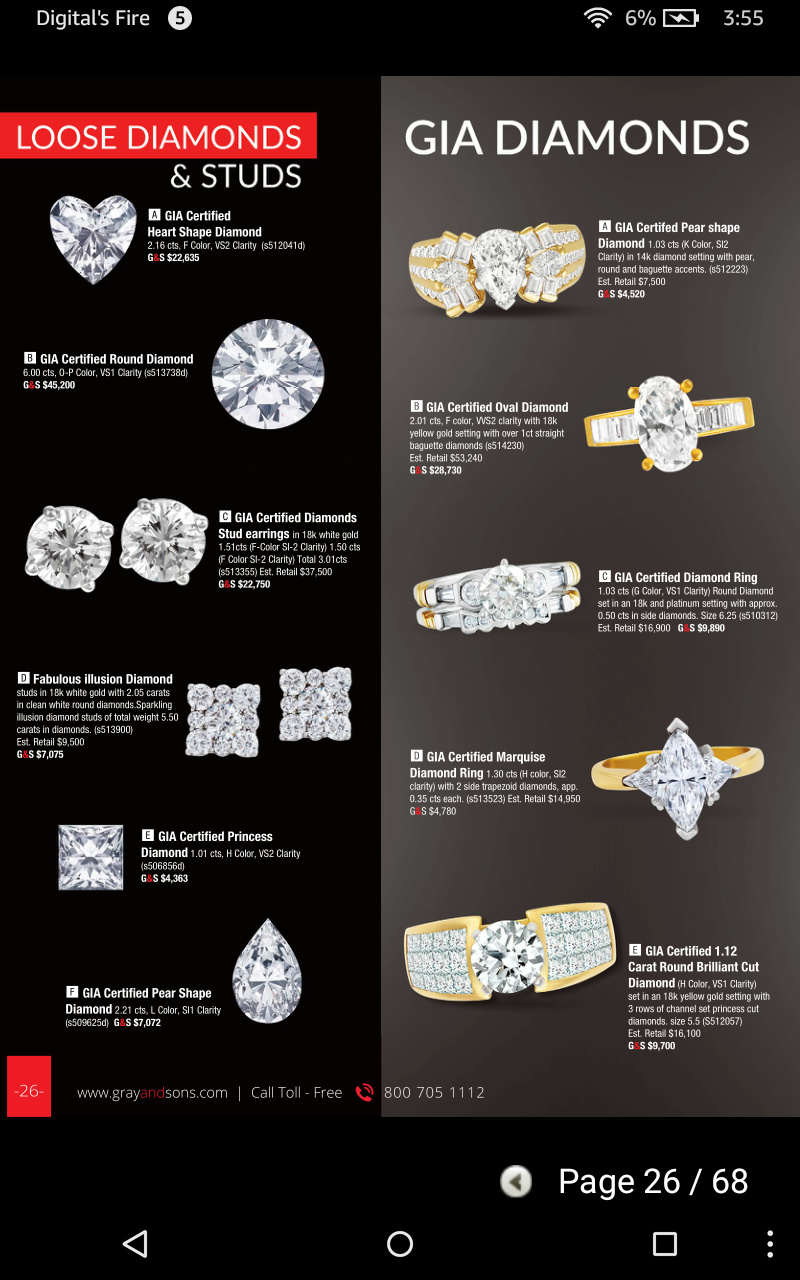 Gray and Sons Catalog App on Amazon Appstore