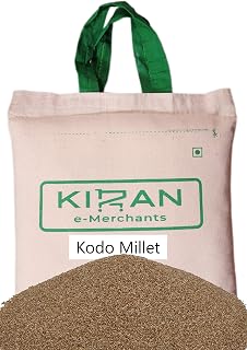 Kiran's Kodo Millets , (Hulled &Sortex Cleaned) Eco-Friendly Pack, 10 lb (4.54 KG)