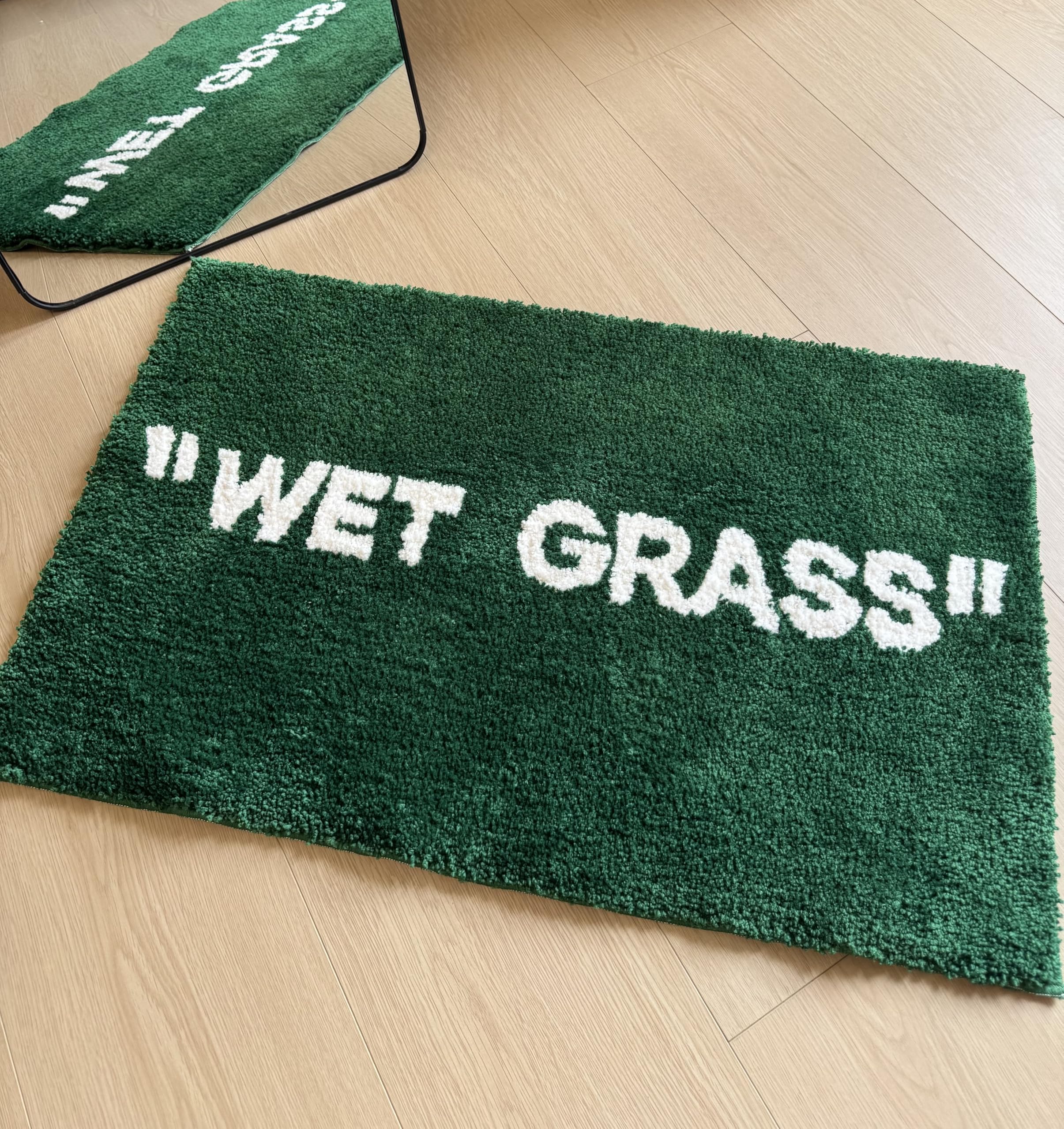 HYPEECE Wet Grass Rug, Cool Rugs for Bedroom, Hypebeast Room Decor — image 1