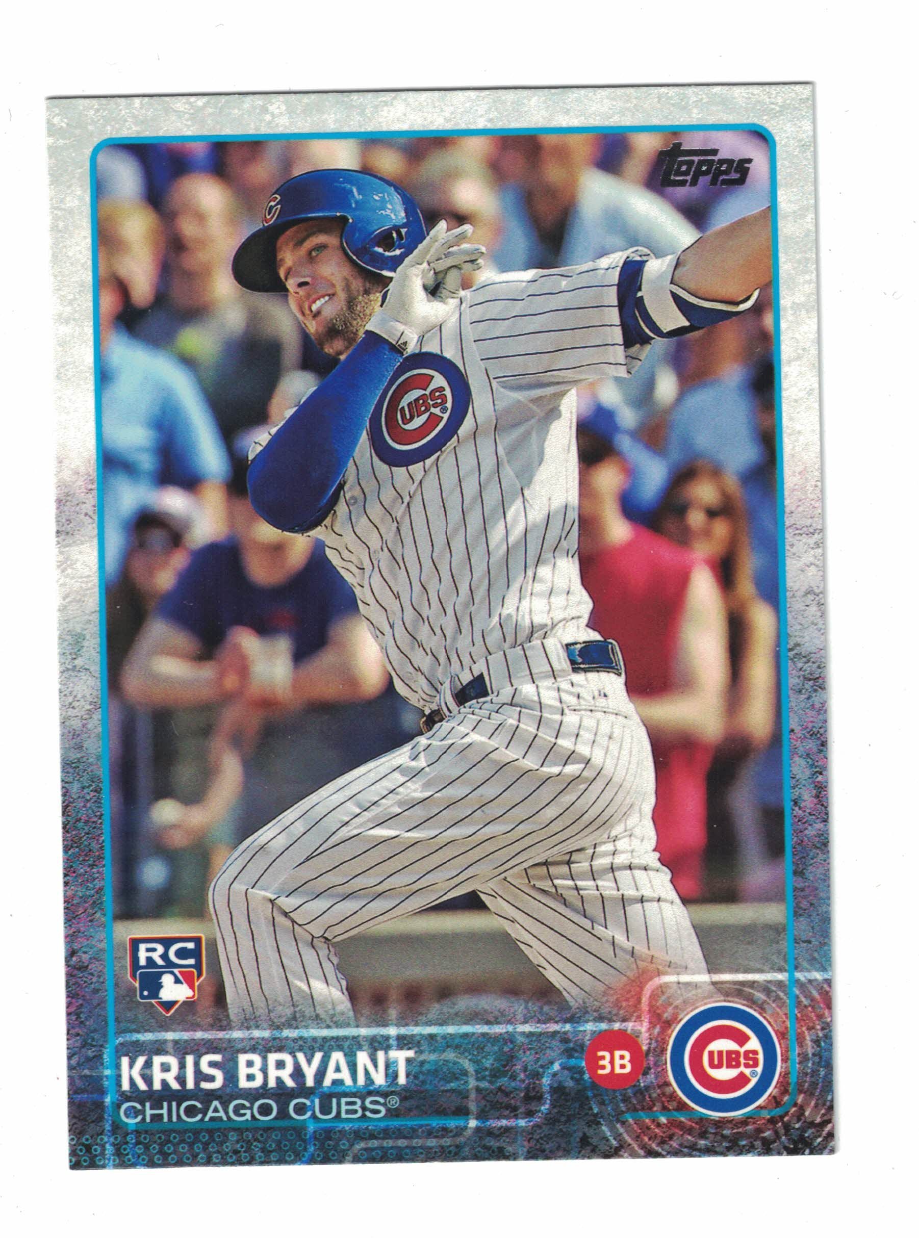 2015 Topps #616 Kris Bryant Rookie Variation Card from factory set