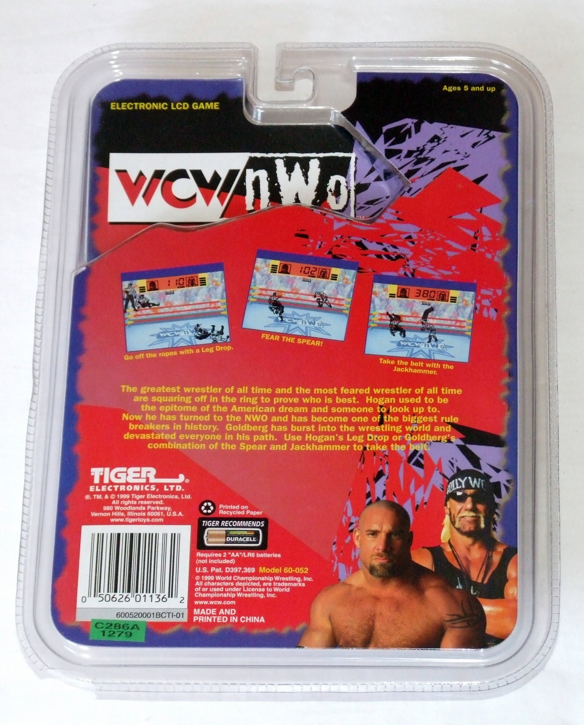 ⚽️タイガー・エレクトロニクス⚽️✨ WCW Grudge Match❣️超レア❣️ Amazon.com: WCW NWO GRUDGE MATCH : Toys & Games