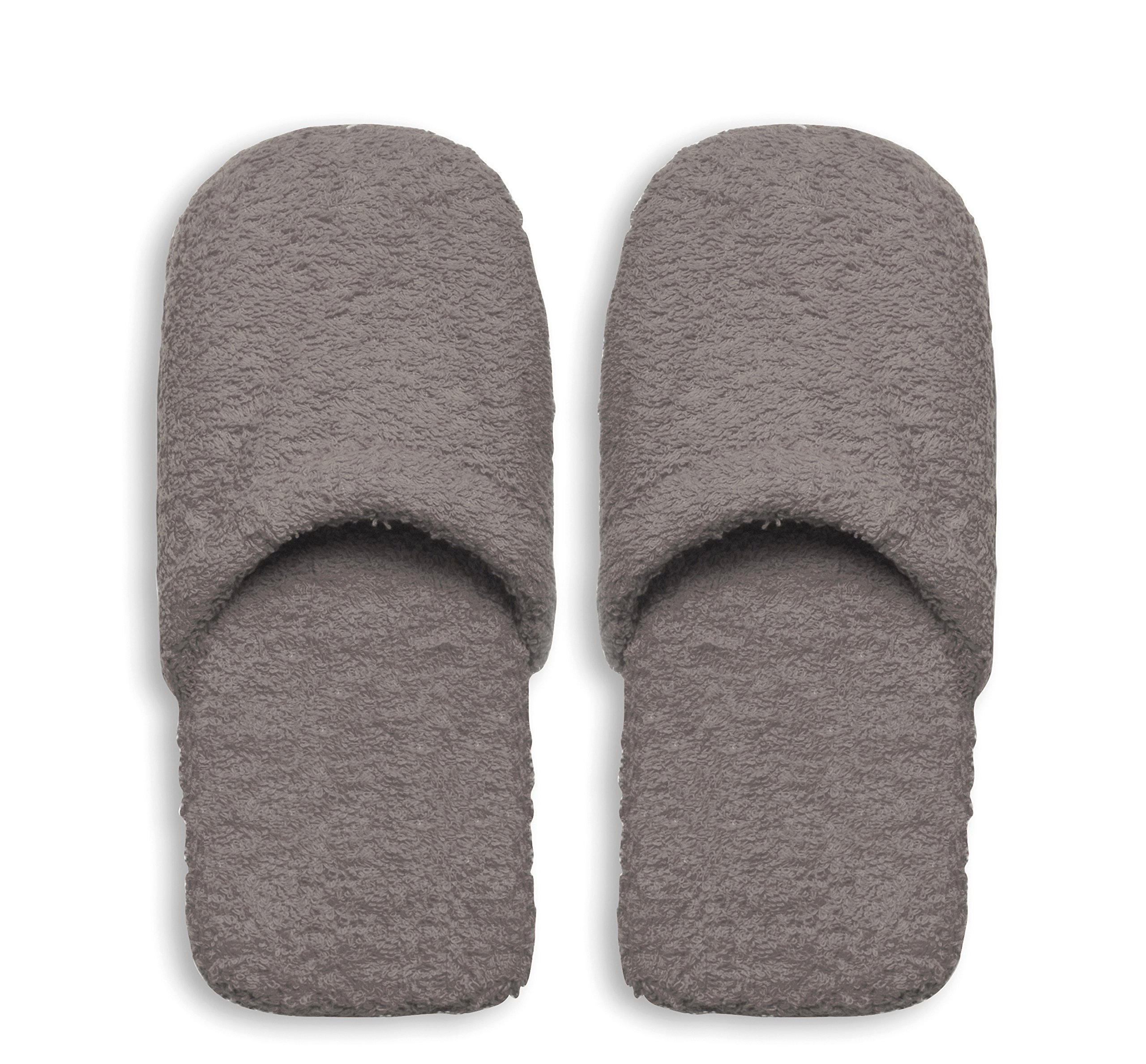 Excelsa Bagno Caldo Pantofole Da Uomo, Spugna, Grigio, 30x12x5 cm