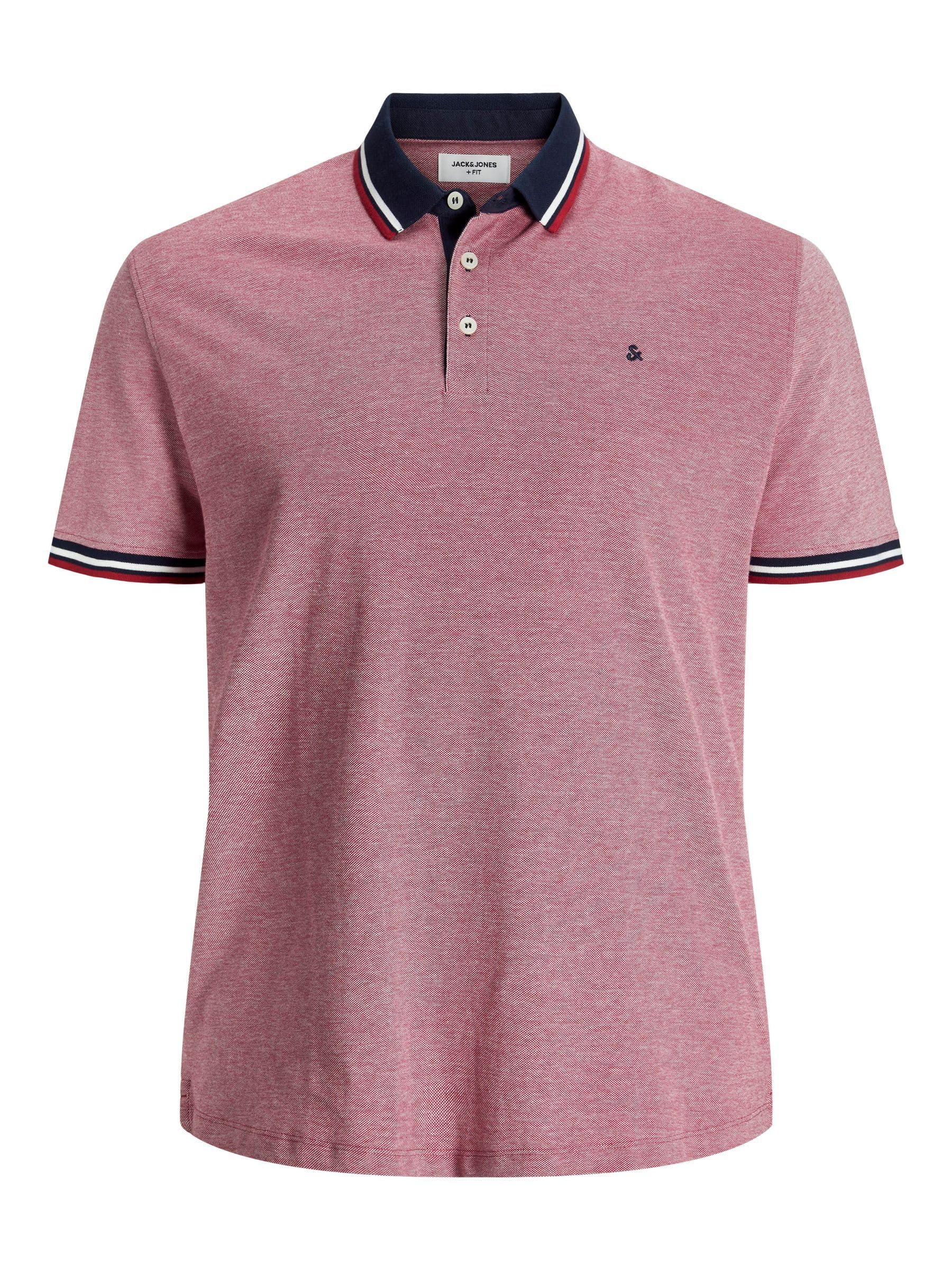 Mens Paulos Tipped Pique Short Sleeve Polo
