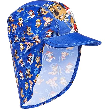 Paw Patrol Chapeau Bebe Garcon De La Pat Patrouille Casquette Protege Nuque Bonnet Bain De Soleil Enfant Idee Cadeau Ete Garcon Fille Bleu Taille Unique Amazon Fr Sports Et Loisirs