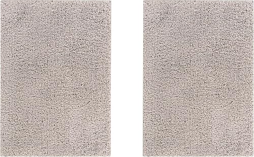 Miniatura 19 de Better Trends Micro Collection is BAMI2134TL - Alfombra de baño de felpa ultrasuave y absorbente, 100% poliéster en colores vibrantes, 21 x 34 Azul