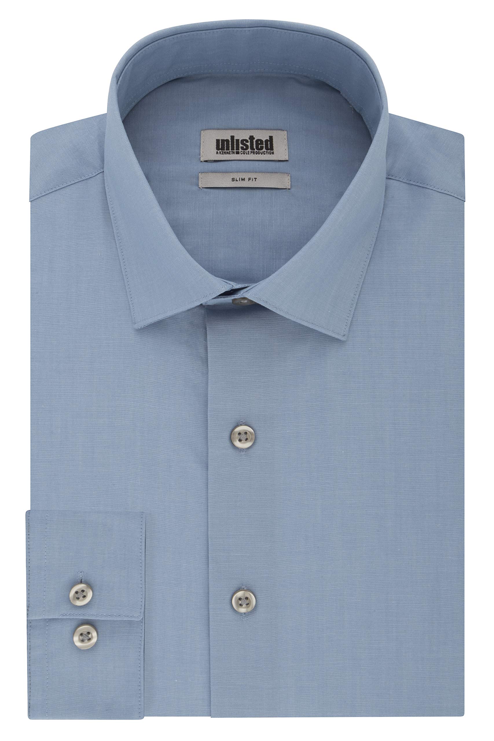 Kenneth ColeUnlisted Men's Slim Fit Solid Dress Shirt - Amazon Exclusive