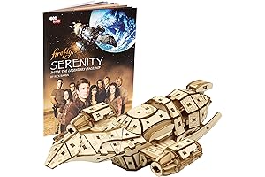 IncrediBuilds Serenity Firefly 3D Wood Puzzle: Assemble Your Own Sci-Fi Masterpiece