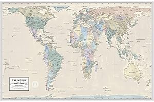 Gall Orthographic World Map - The Most Accurate Map of the World