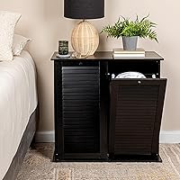 Vista 46 de Household Essentials - Gabinete para cestas de ropa sucia con apertura frontal