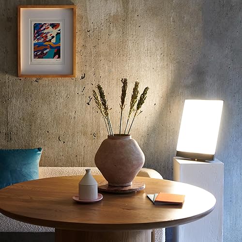 Miniatura 6 de BOXelite - Lámpara de terapia de luz, luz brillante de 10,000 lux, luz inteligente de despertar, simulación de amanecer y atardecer de color