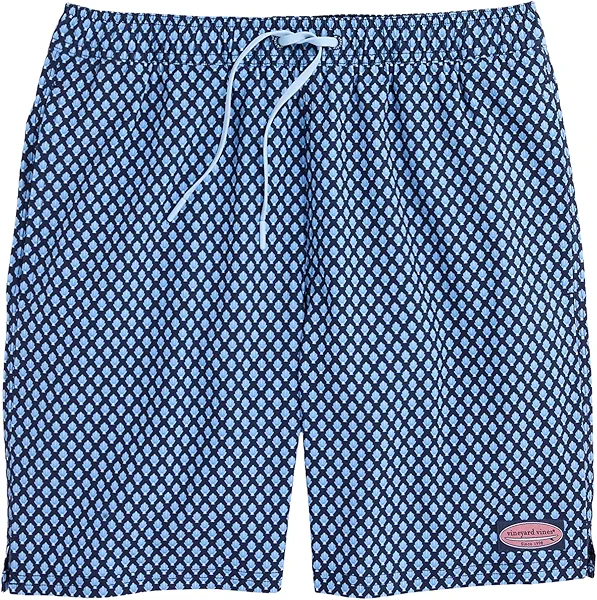 vineyard vines Mens 7 Inch Printed Chappy Swim Trunks