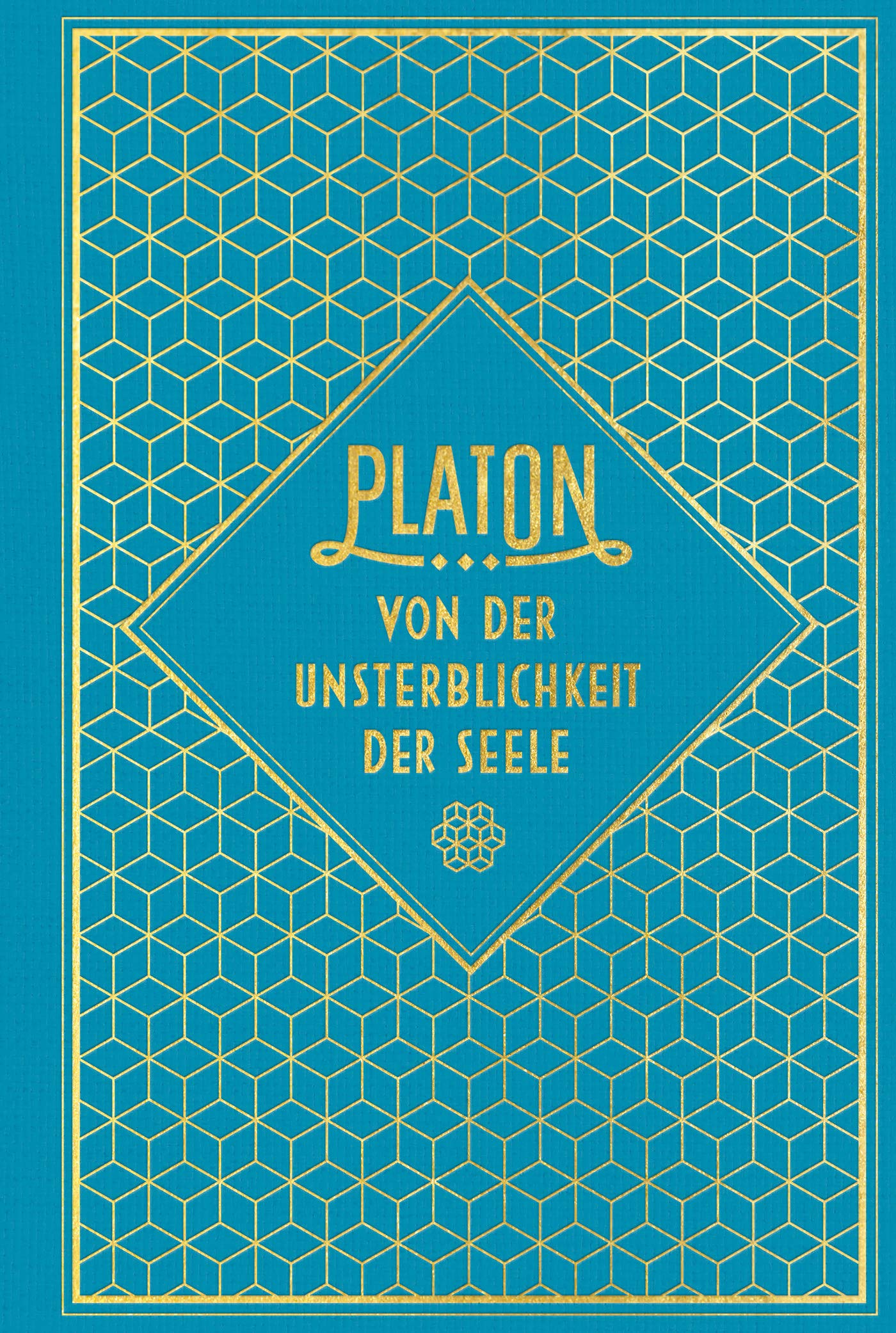 Von der Unsterblichkeit der Seele: Leinen mit Goldprägung