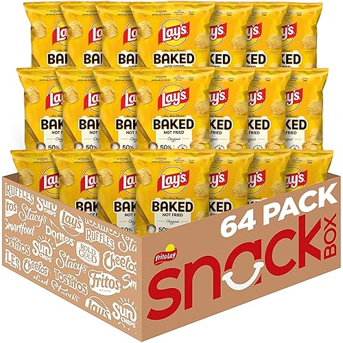 Vista 6 de Baked, Ruffles Cheddar y crema agria, 0.8 onzas (paquete de 60)