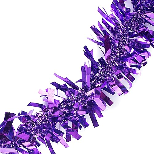 Miniatura 2 de Anderson's 1- Guirnalda retorcida de oropel color metálico de 10.16 cm x 7.62 m (4 pulgadas de ancho x 25 pies de largo).