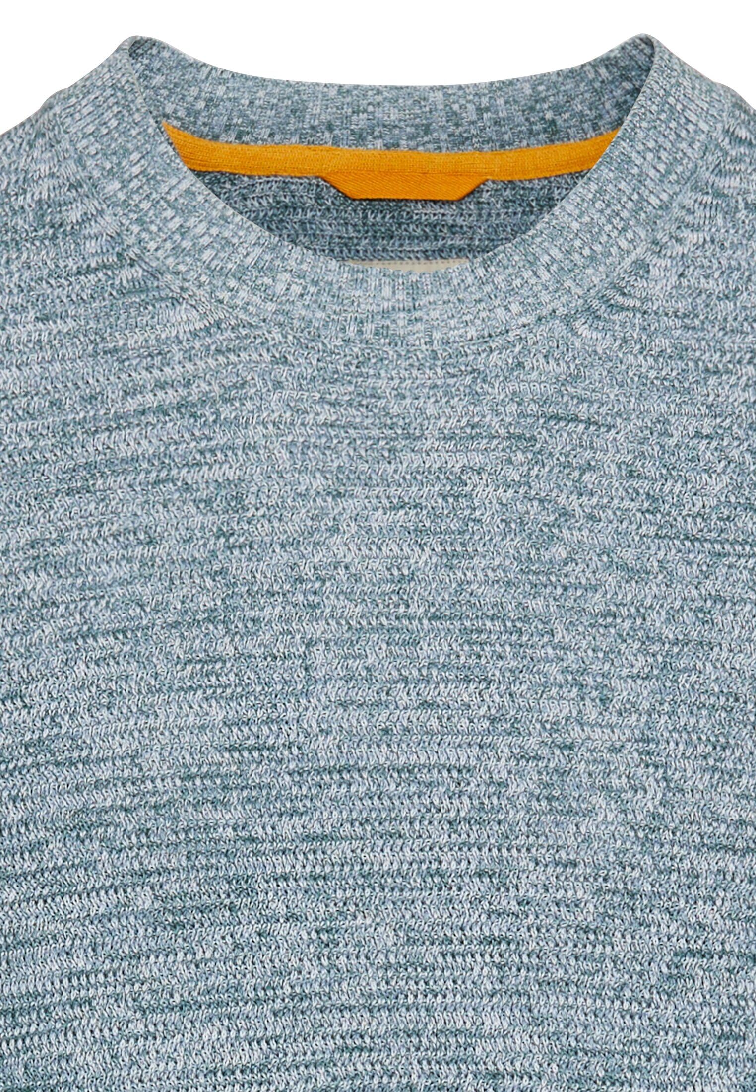 camel active Herren Rundhals Pullover aus Baumwolle