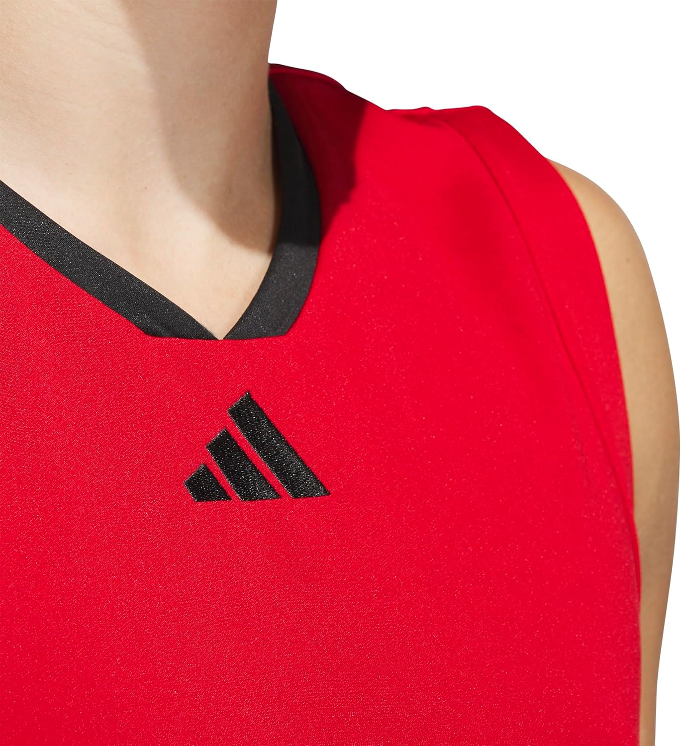 adidas Mens Basketball Legends 3-Stripes Tank Top