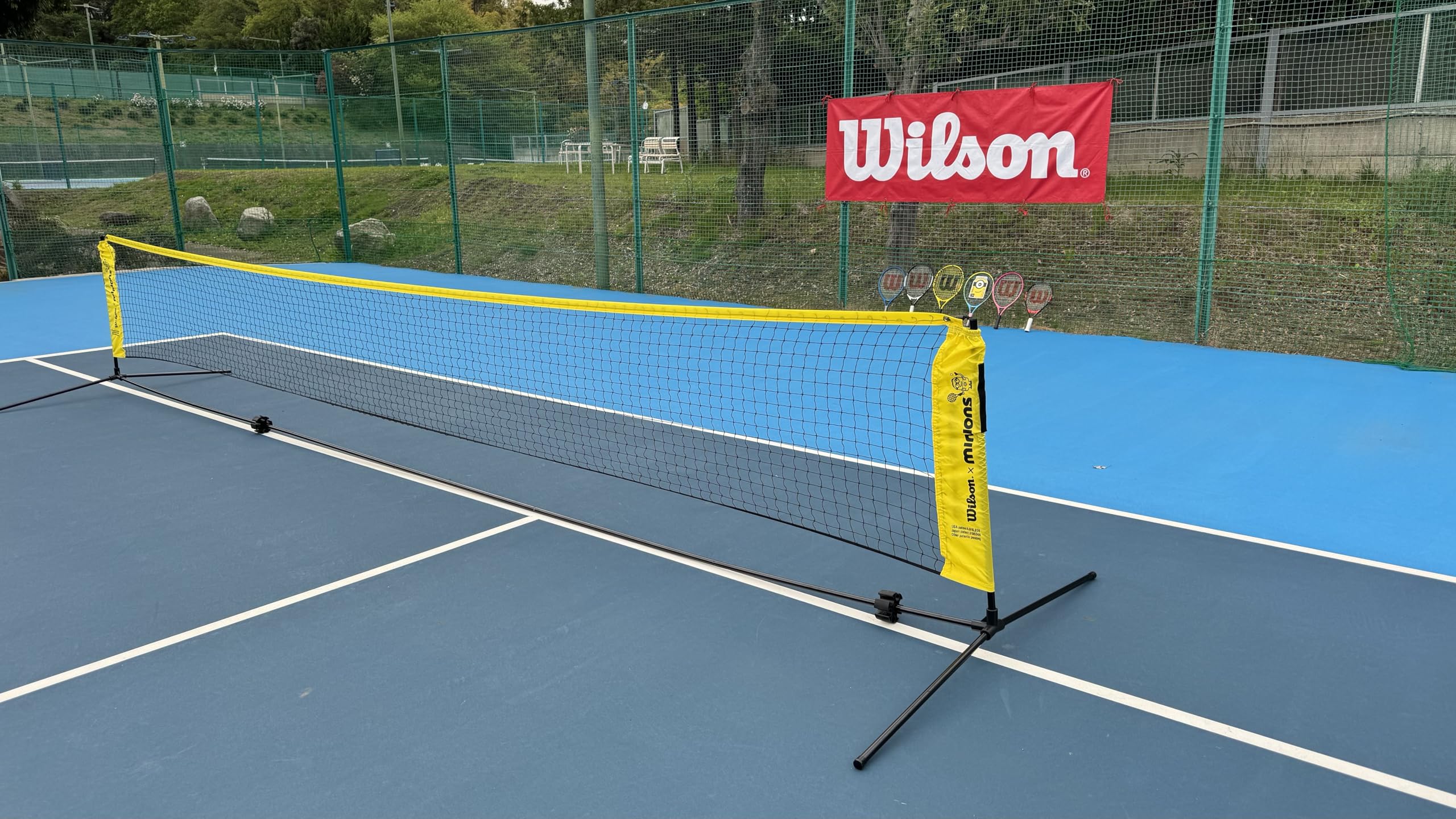 Amazon | Wilson(ウイルソン) MINIONS TENNIS NET (ミニオンズ テニス