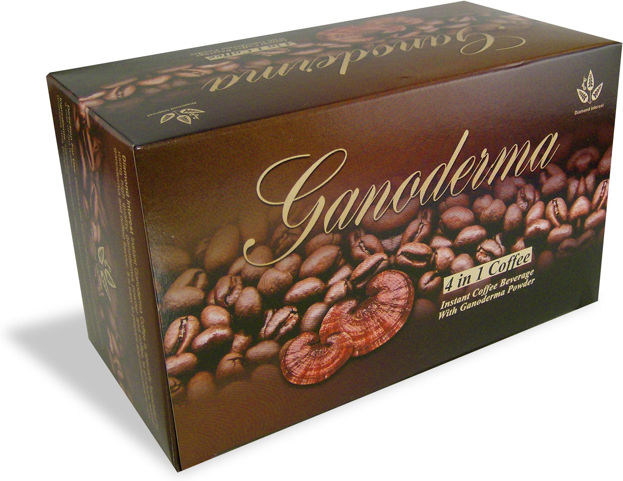4-1 Cafe Healthy Coffee with Ganoderma - Creamer and Sugar (20 Sachets))