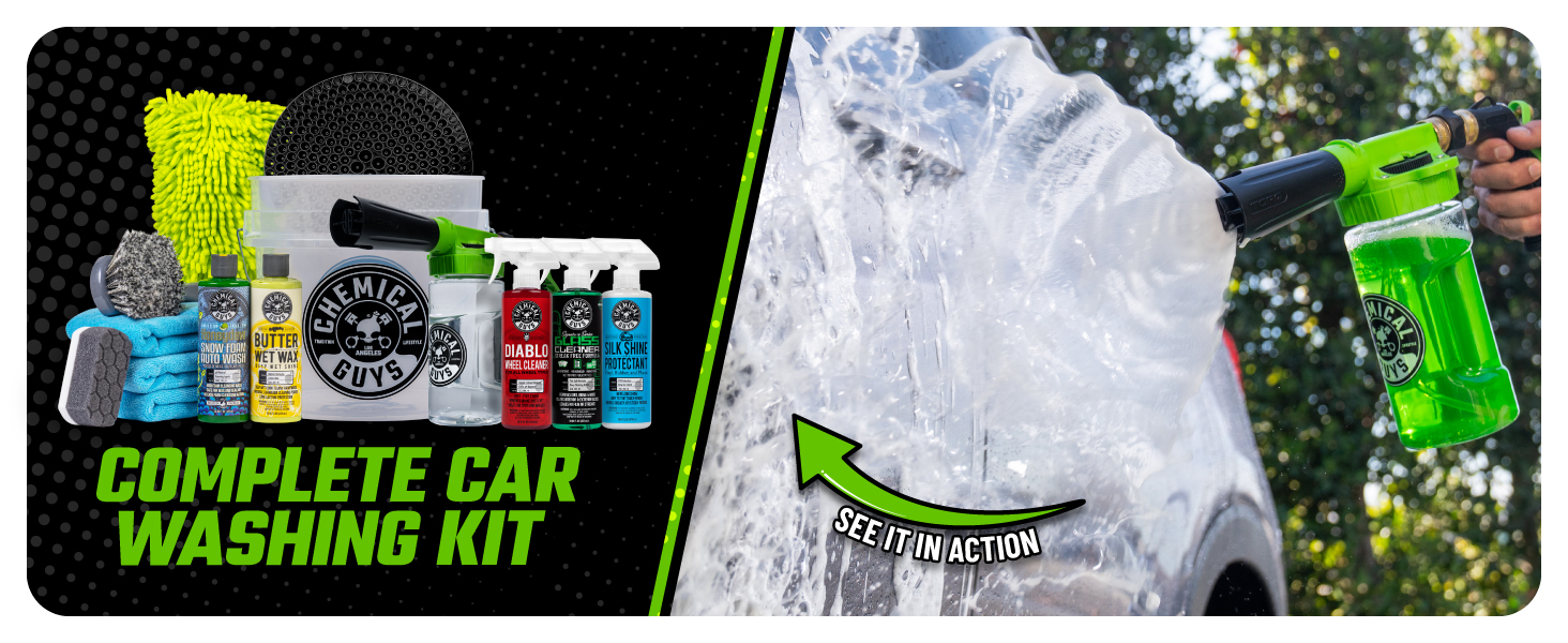 Amazon.com: Chemical Guys 8-Piece Arsenal Builder Car Wash Kit 