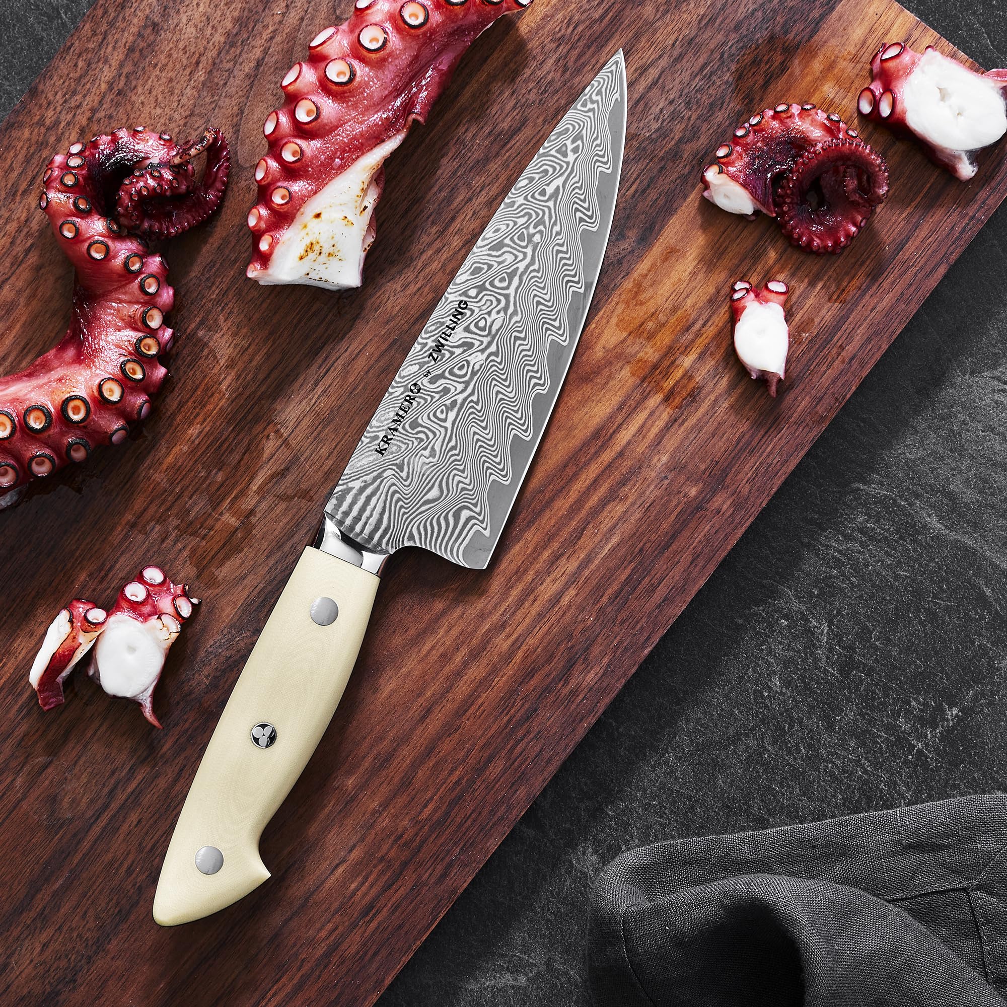 ボブクレーマーシェフナイフBob Kramer Cumulus 6インチ Amazon.com: KRAMER by ZWILLING Cumulus Collection 6-inch Chef's